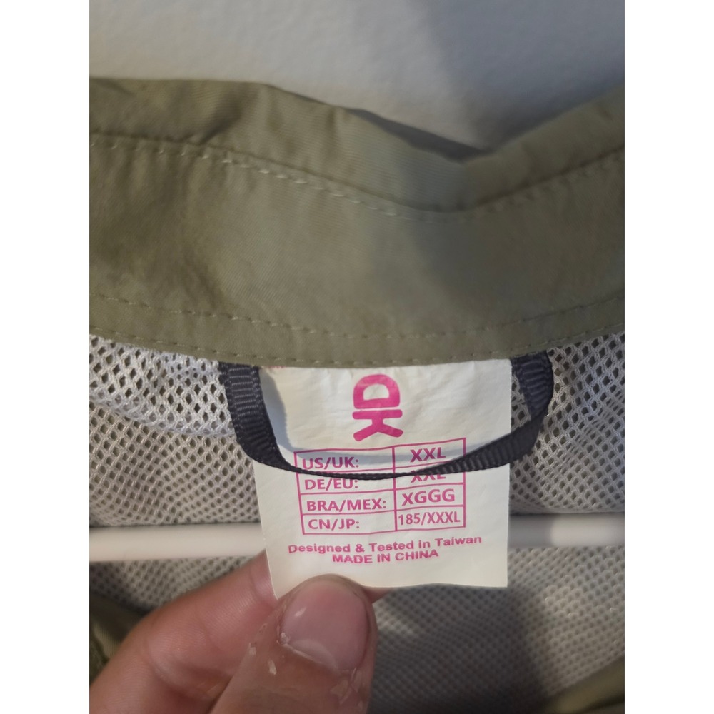 Little Donkey Andy Power Dry XD Shirt Mens XXL Olive Green Long Sleeve Hiking - Picture 3 of 7